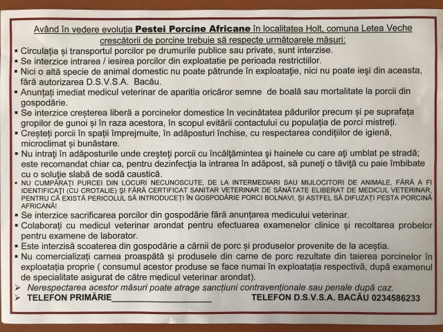 Masuri Pesta Porcina Africana