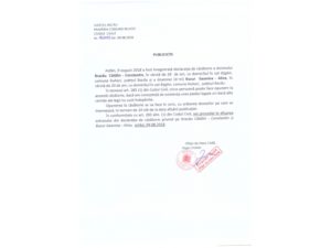 PUBLICATIE - CASATORIE