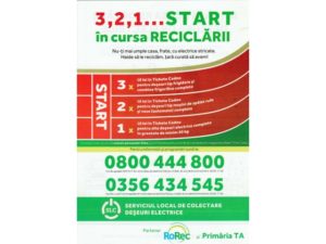 Intra in Cursa RECICLARII DESEURILOR ELECTRICE
