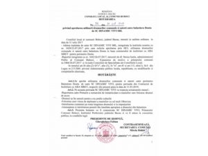 Hotarari adoptate in Sedinta Ordinara din data de 31 iulie 2017